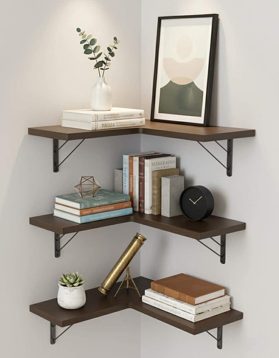 Wall shelves