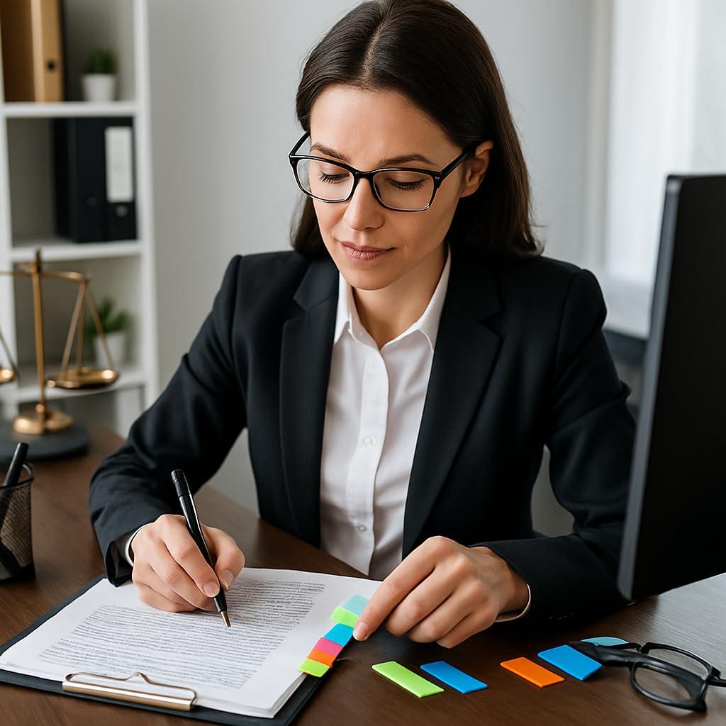 Note pad with sticky note