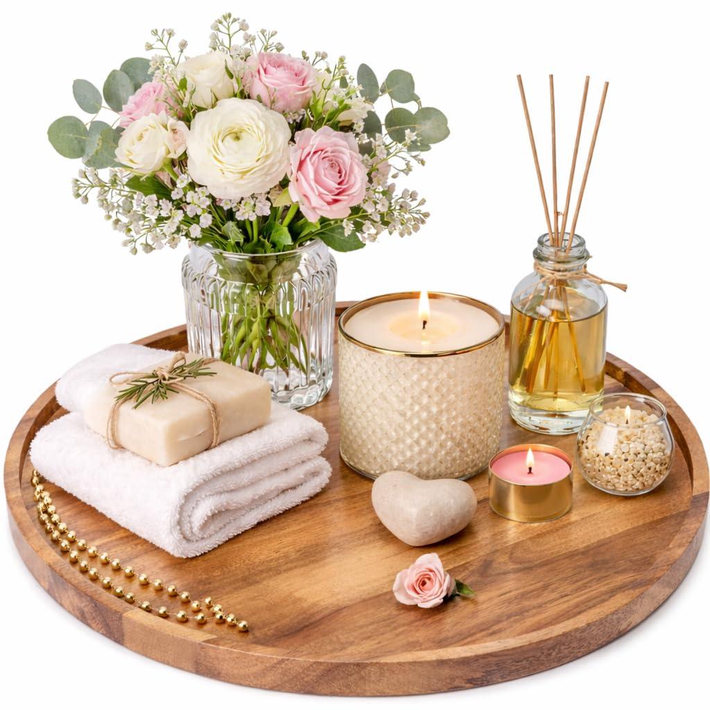 Round Serving Tray