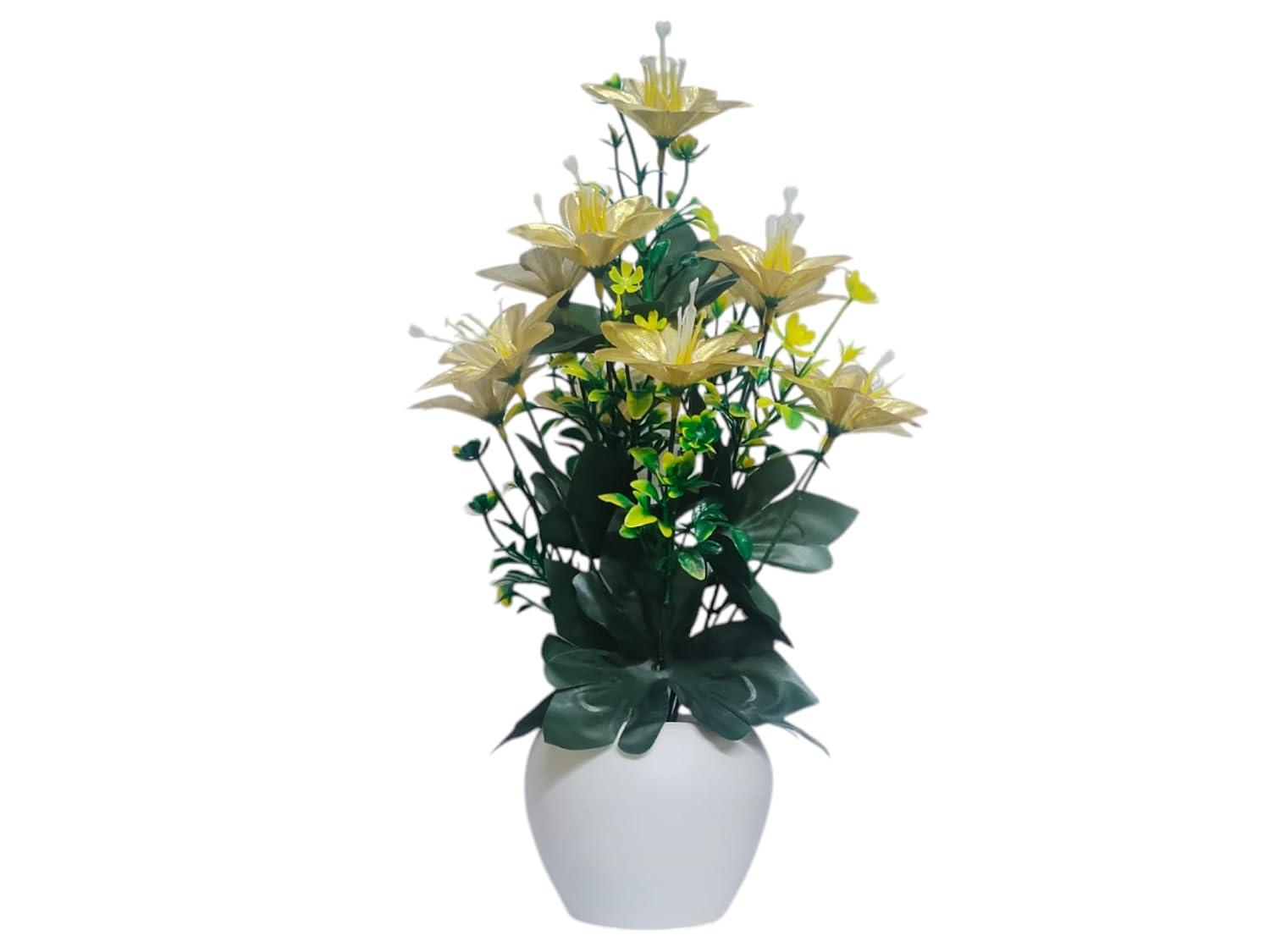 Artificial plant with pot