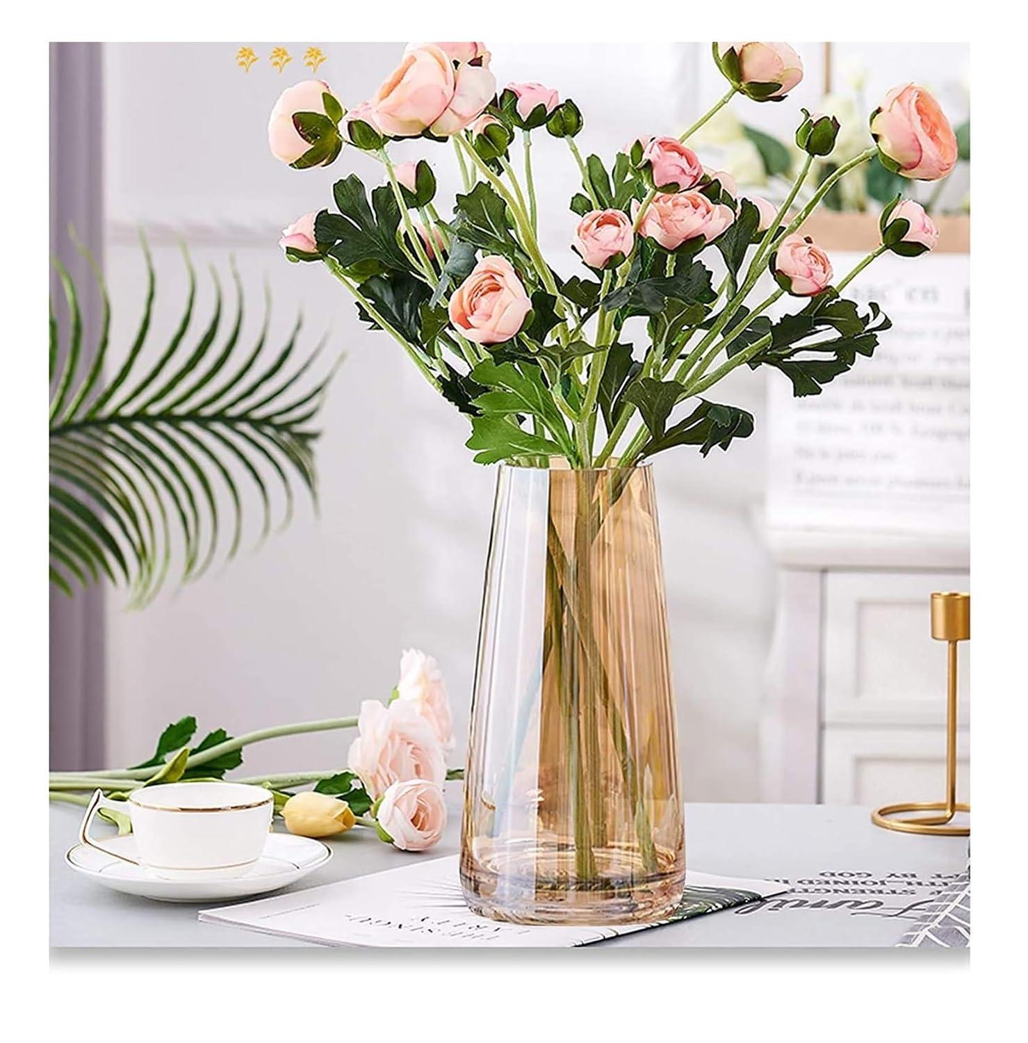 Decorative glass vase