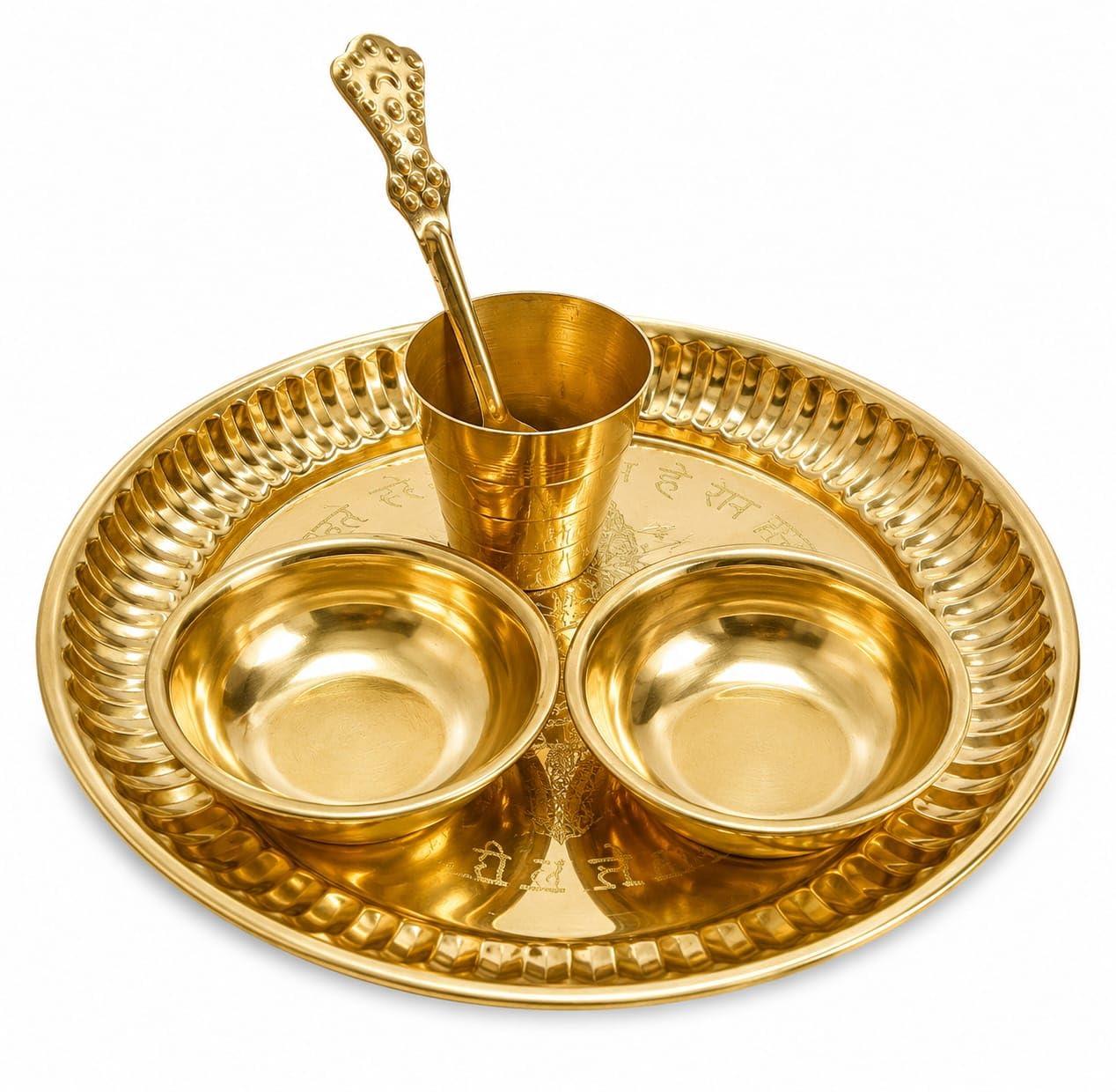 Siedihit Pooja Bhog Thali Set for Home Temple
