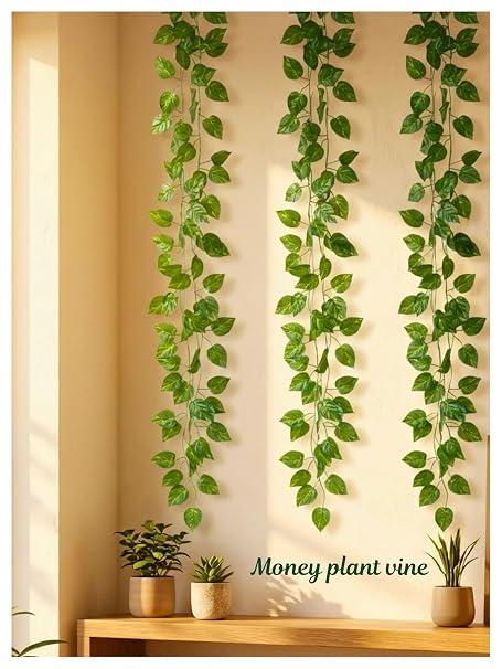 Bombay Greens Artificial Money Plant Vine (Set of 3)