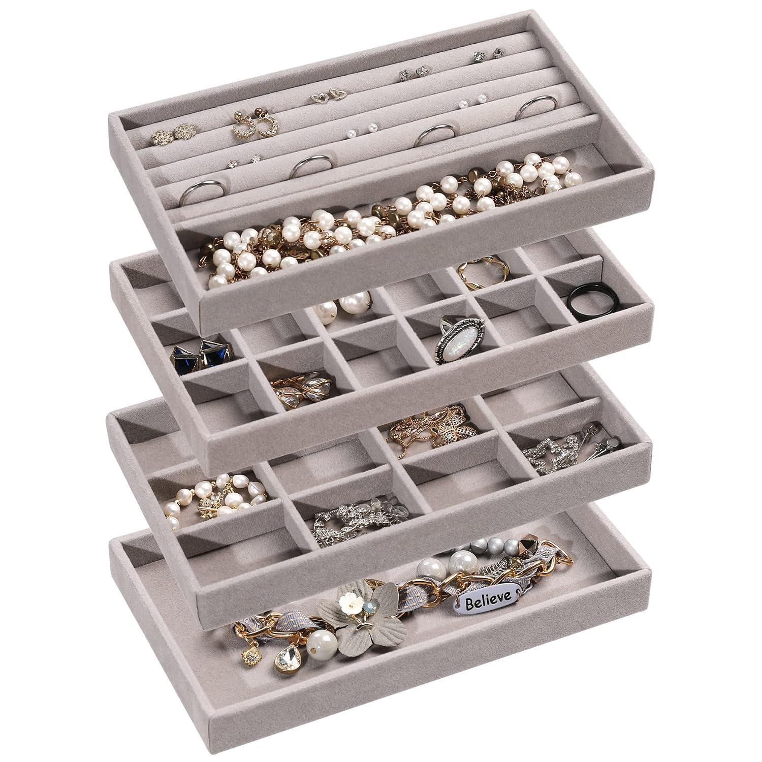 Jewellery organiser trays