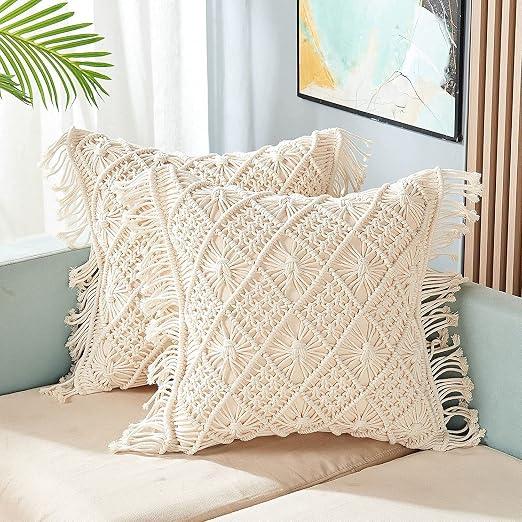 ACN Kohinoor Macrame Cushion Cover