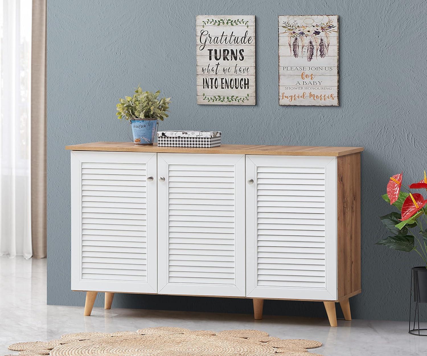 3 Door Shoe Rack